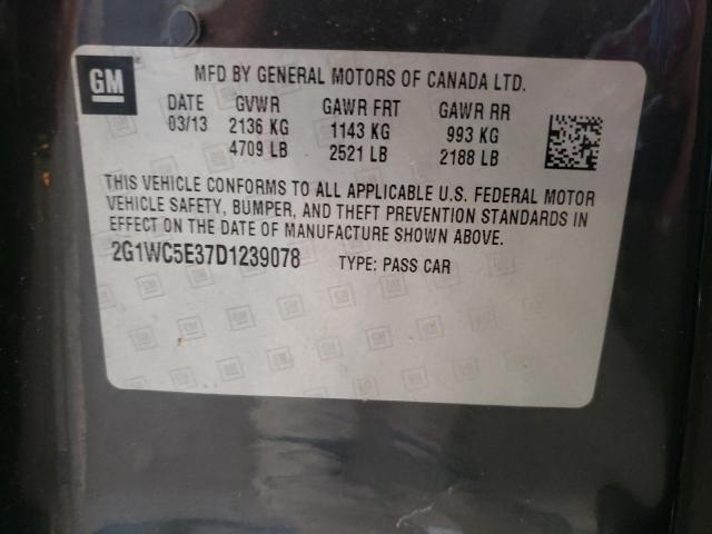 Photo 10 from auction – 2013 CHEVROLET IMPALA LTZ with VIN 2G1WC5E37D1239078