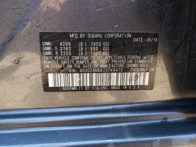 Photo 10 from auction – 2018 SUBARU IMPREZA SP with VIN 4S3GTAM66J3749475