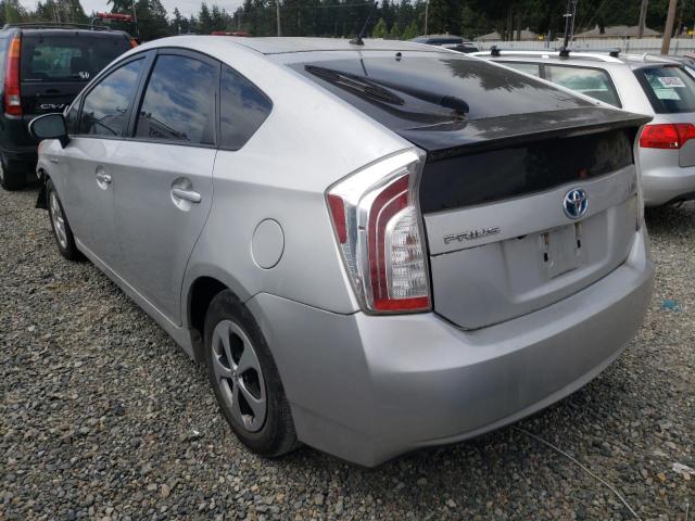 Photo 3 from auction – 2015 TOYOTA PRIUS with VIN JTDKN3DU9F0395474