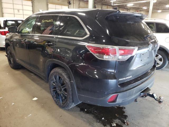 Photo 3 from auction – 2016 TOYOTA HIGHLANDER with VIN 5TDDCRFH7GS015256