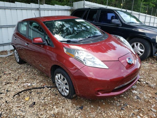 NISSAN LEAF S 2015 with VIN 1N4AZ0CP3FC330084 - Photo from auction