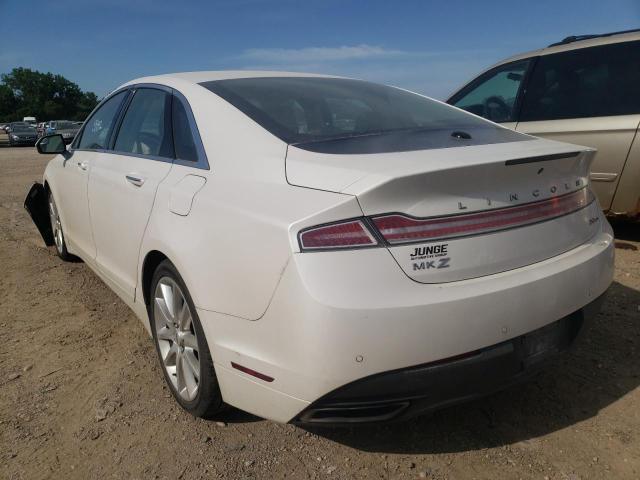 Photo 3 from auction – 2015 LINCOLN MKZ with VIN 3LN6L2G92FR606325