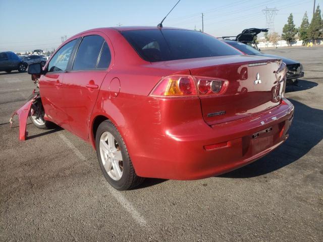 Photo 3 from auction – 2008 MITSUBISHI LANCER ES with VIN JA3AU26UX8U040832