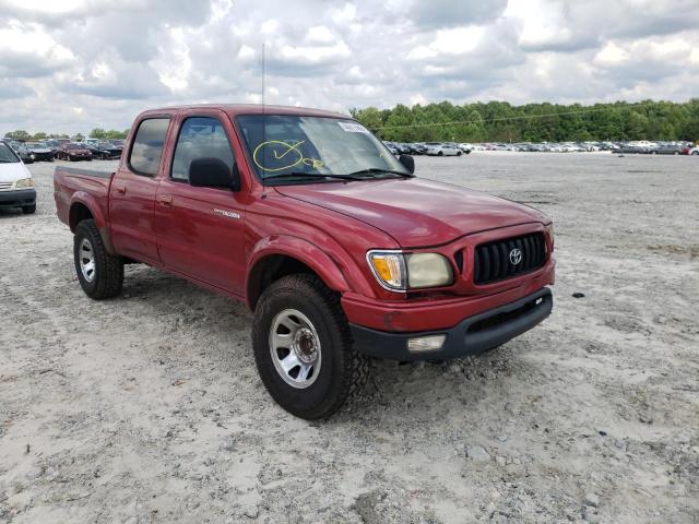Photo 1 from auction – 2002 TOYOTA TACOMA DOU with VIN 5TEGN92N72Z109636