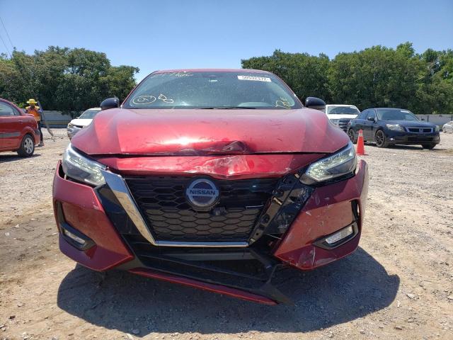 Photo 9 from auction – 2021 NISSAN SENTRA SR with VIN 3N1AB8DV4MY247166