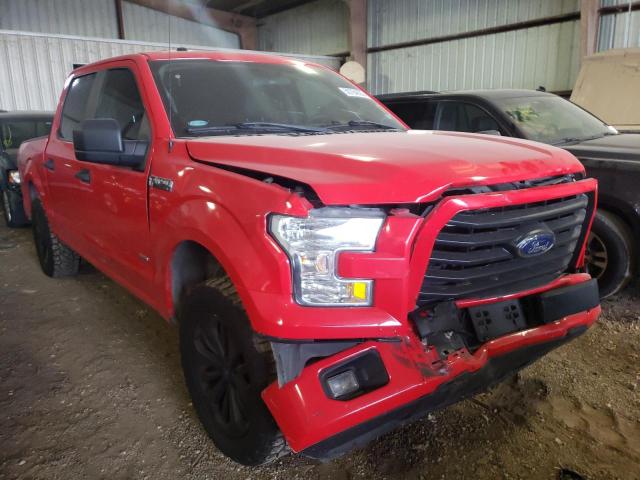 FORD F150 SUPER 2017 with VIN 1FTEW1CP3HKC70620 - Photo from auction