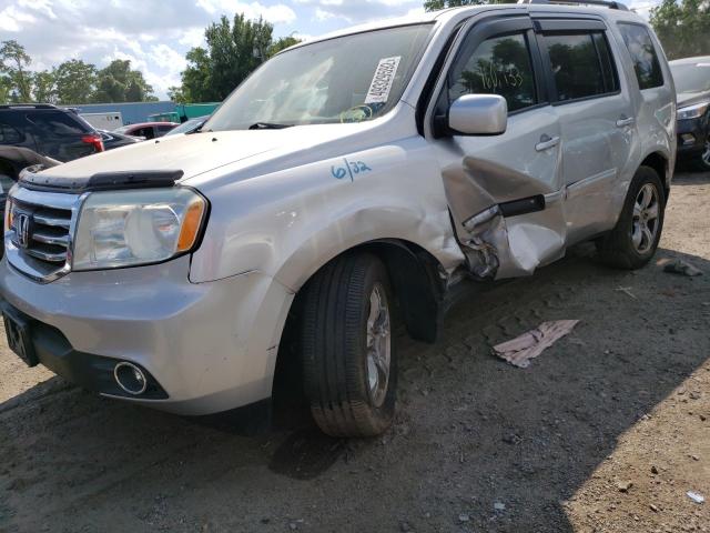 Photo 2 from auction – 2013 HONDA PILOT EX with VIN 5FNYF4H41DB038781