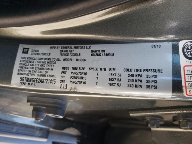 Photo 10 from auction – 2010 HUMMER H3 with VIN 5GTMNGEE2A8121415