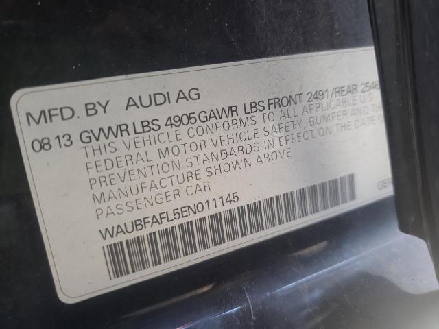 Photo 10 from auction – 2014 AUDI A4 PREMIUM with VIN WAUBFAFL5EN011145