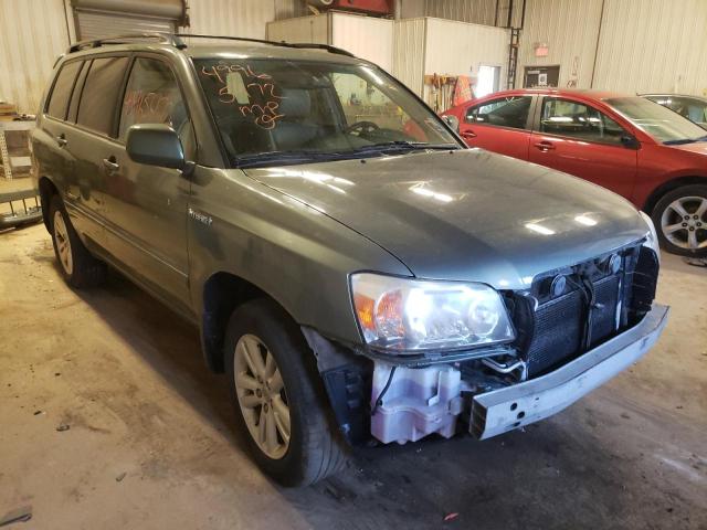TOYOTA HIGHLANDER 2007 with VIN JTEEW21A670046185 - Photo from auction