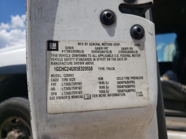 Photo 10 from auction – 2005 CHEVROLET SILVERADO with VIN 1GCHC24UX5E329558