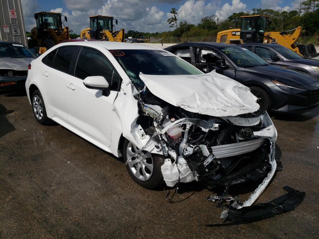 TOYOTA COROLLA LE 2022 with VIN 5YFEPMAE5NP308474 - Photo from auction