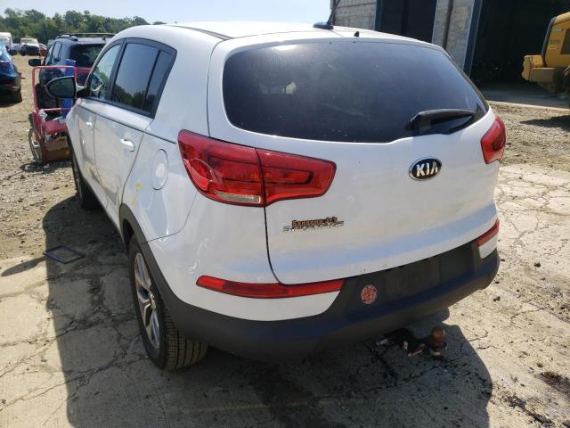 Photo 3 from auction – 2015 KIA SPORTAGE L with VIN KNDPBCAC9F7705947