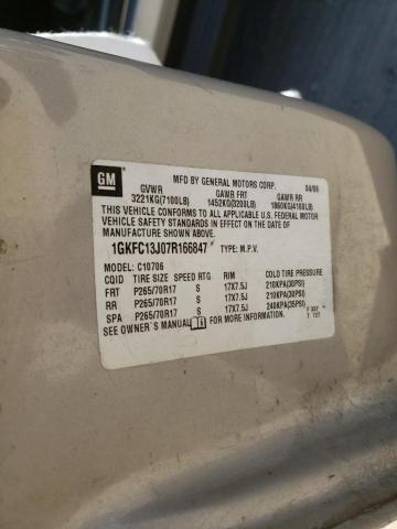 Photo 10 from auction – 2007 GMC YUKON with VIN 1GKFC13J07R166847