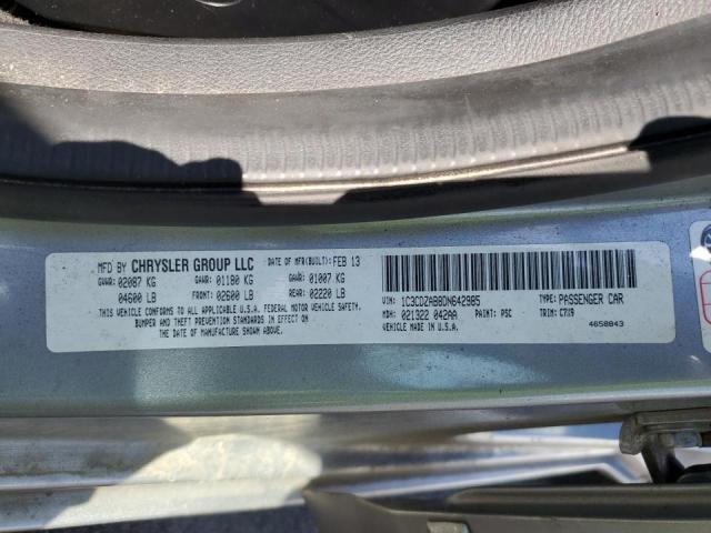 Photo 10 from auction – 2013 DODGE AVENGER SE with VIN 1C3CDZAB8DN642985