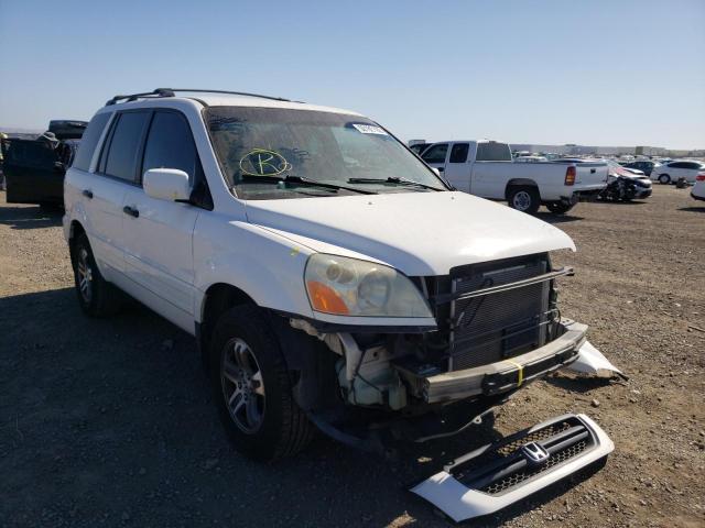 HONDA PILOT EXL 2004 z numerem VIN 2HKYF18504H623781 - Zdjęcie z aukcji