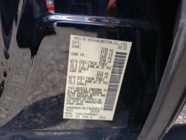 Photo 10 from auction – 2018 NISSAN FRONTIER S with VIN 1N6DD0ER7JN760957