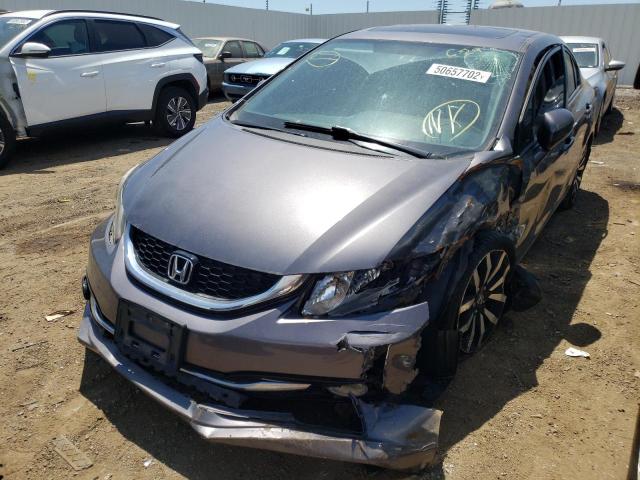 Photo 2 from auction – 2014 HONDA CIVIC EXL with VIN 2HGFB2F92EH549287