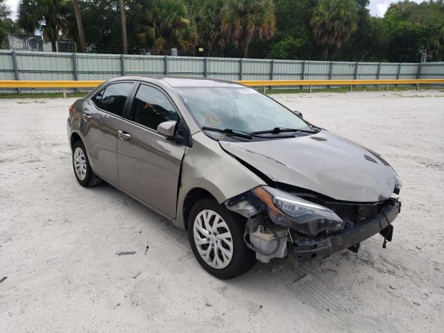 TOYOTA COROLLA L 2018 with VIN 5YFBURHE4JP747349 - Photo from auction