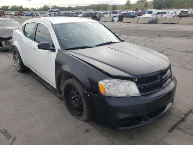 DODGE AVENGER SE 2014 with VIN 1C3CDZAB3EN224707 - Photo from auction