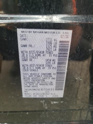 Photo 10 from auction – 2016 NISSAN PATHFINDER with VIN 5N1AR2MN7GC670435