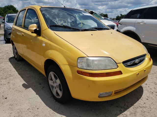 CHEVROLET AVEO LT 2005 with VIN KL1TG626758330251 - Photo from auction