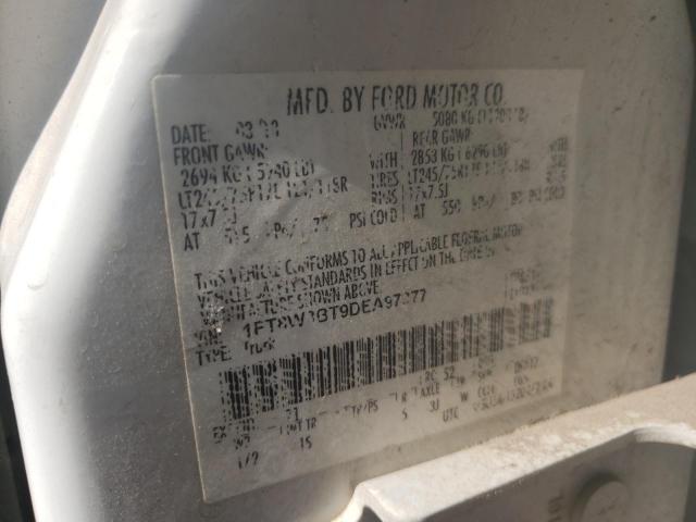 Photo 10 from auction – 2013 FORD F350 SUPER with VIN 1FT8W3BT9DEA97377