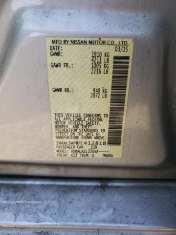 Photo 10 from auction – 2015 NISSAN ALTIMA 2.5 with VIN 1N4AL3AP8FC412818