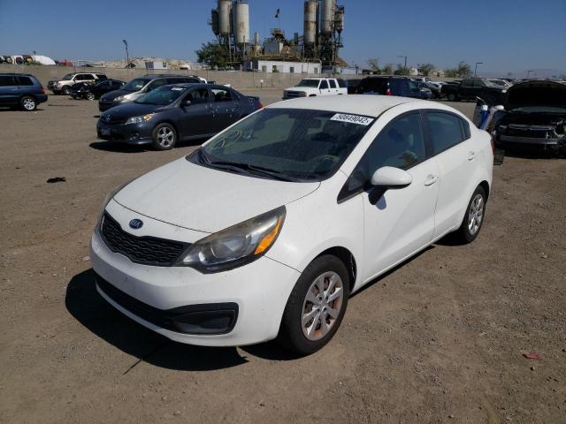 Photo 2 from auction – 2014 KIA RIO LX with VIN KNADM4A3XE6352073