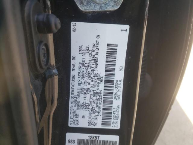 Photo 10 from auction – 2012 TOYOTA TUNDRA DOU with VIN 5TFUM5F1XCX032999