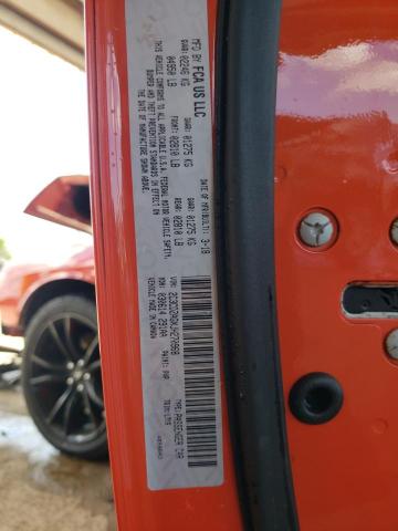 Photo 10 from auction – 2018 DODGE CHALLENGER with VIN 2C3CDZAGXJH270968