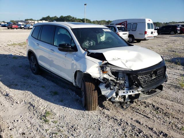 HONDA PASSPORT E 2021 with VIN 5FNYF7H53MB015402 - Photo from auction