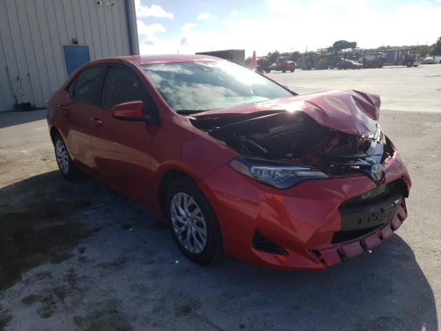 Photo 1 from auction – 2018 TOYOTA COROLLA L with VIN 5YFBURHE0JP838683
