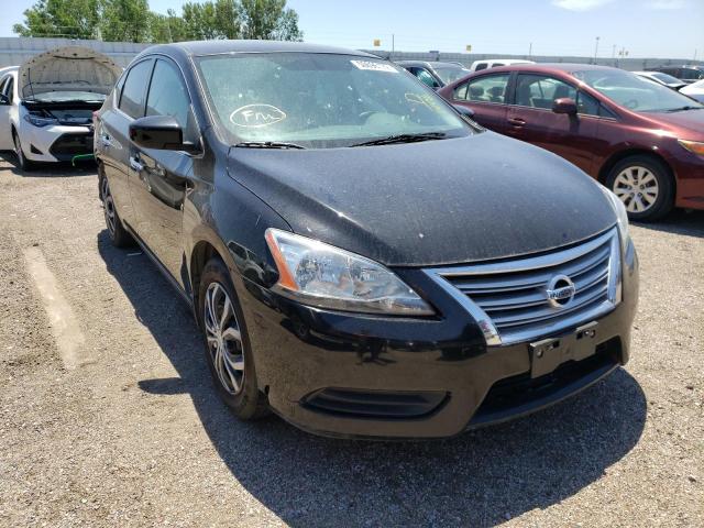 NISSAN SENTRA S 2015 with VIN 3N1AB7AP2FY306606 - Photo from auction
