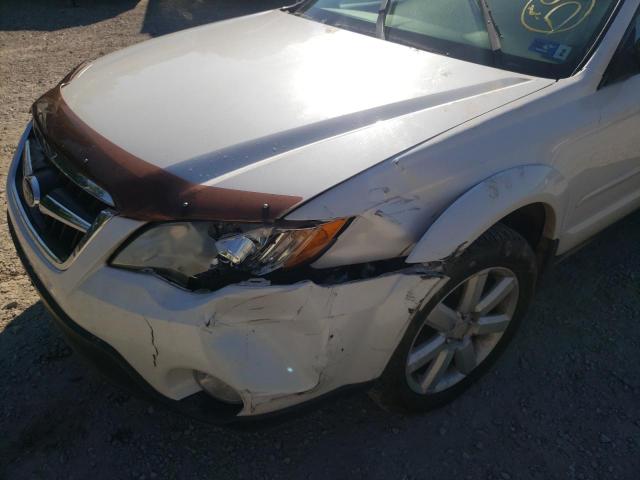 Photo 9 from auction – 2008 SUBARU OUTBACK 2. with VIN 4S4BP61C787330944