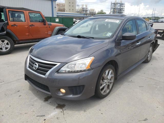 Photo 2 from auction – 2013 NISSAN SENTRA S with VIN 3N1AB7AP1DL745080