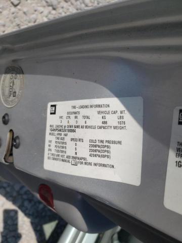 Photo 10 from auction – 2002 BUICK LESABRE CU with VIN 1G4HP54K524198864