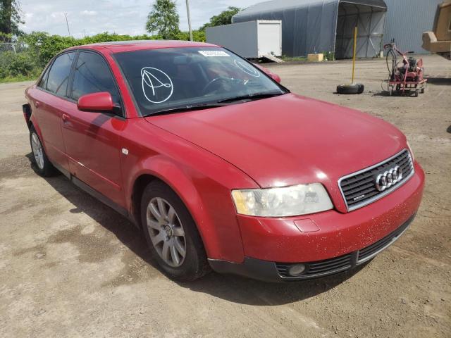 AUDI A4 1.8T QU 2003 with VIN WAULC68E73A187269 - Photo from auction