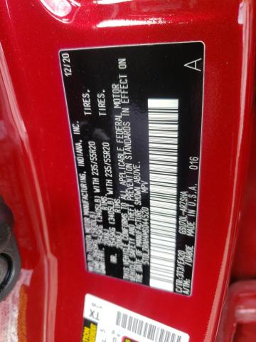 Photo 10 from auction – 2021 TOYOTA HIGHLANDER with VIN 5TDLZRAH4MS044520