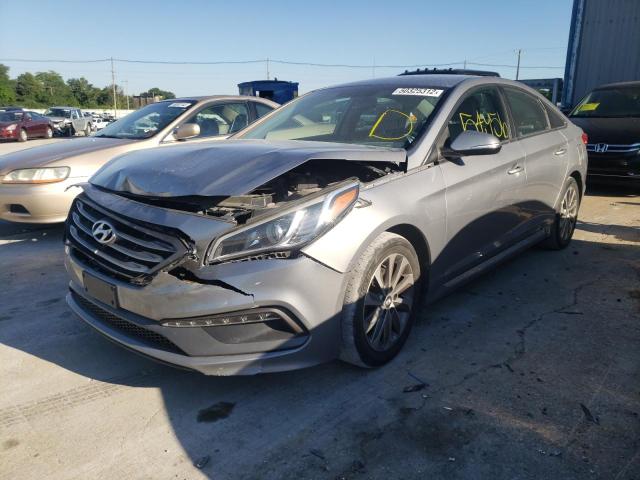 Photo 2 from auction – 2015 HYUNDAI SONATA SPO with VIN 5NPE34AF0FH045930