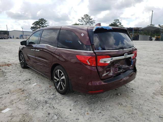 Photo 3 from auction – 2018 HONDA ODYSSEY EL with VIN 5FNRL6H99JB106552
