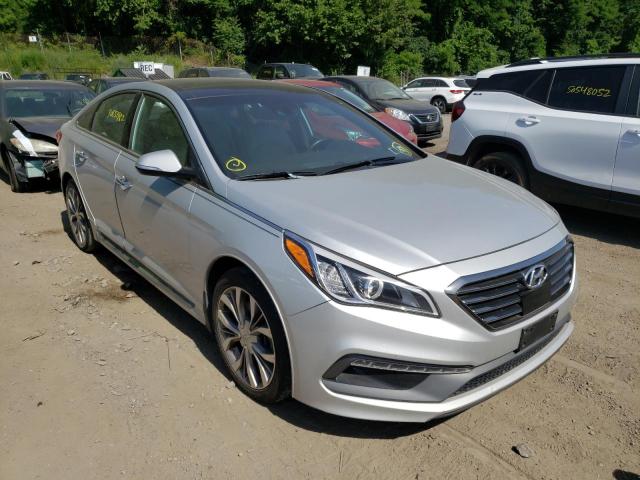 HYUNDAI SONATA 2015 with VIN 5NPE34AB8FH164418 - Photo from auction