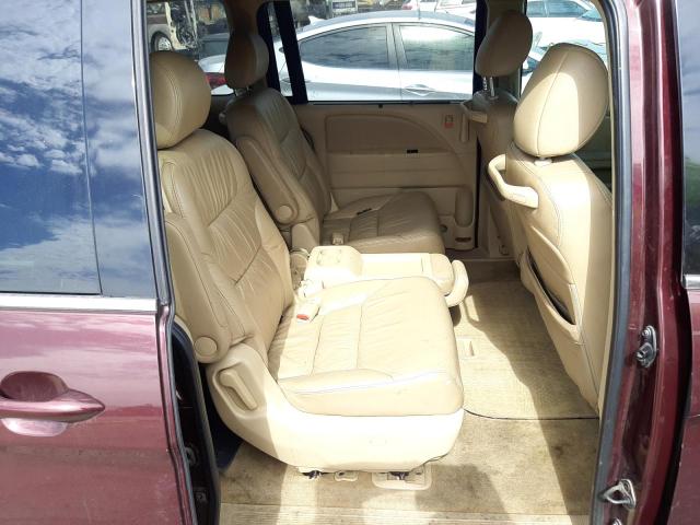 Photo 6 from auction – 2010 HONDA ODYSSEY EX with VIN 5FNRL3H67AB087097