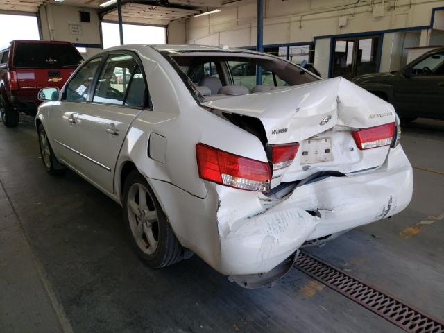 Photo 3 from auction – 2008 HYUNDAI SONATA SE with VIN 5NPEU46C38H315070