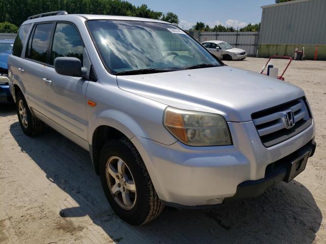 HONDA PILOT LX 2006 with VIN 5FNYF28646B016878 - Photo from auction