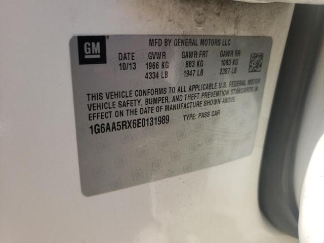 Photo 10 from auction – 2014 CADILLAC ATS with VIN 1G6AA5RX6E0131989