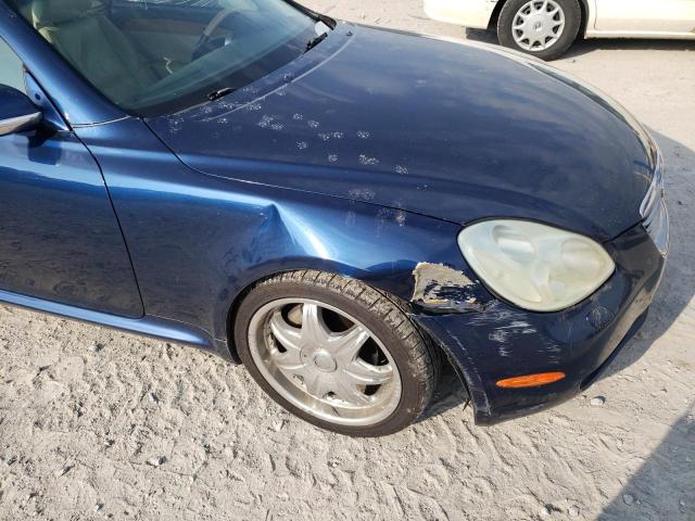 Photo 9 from auction – 2002 LEXUS SC 430 with VIN JTHFN48Y020015497