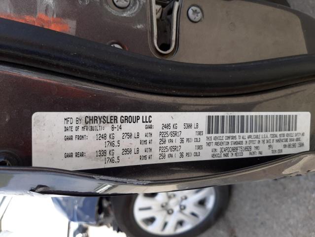Photo 10 from auction – 2015 DODGE JOURNEY SE with VIN 3C4PDCAB9FT510928