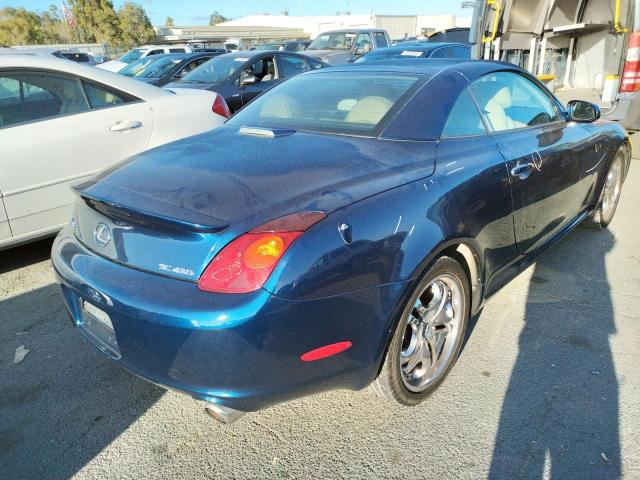 Photo 4 from auction – 2003 LEXUS SC 430 with VIN JTHFN48Y630040244