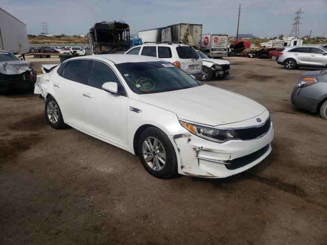 KIA OPTIMA LX 2016 with VIN KNAGT4L30G5102170 - Photo from auction
